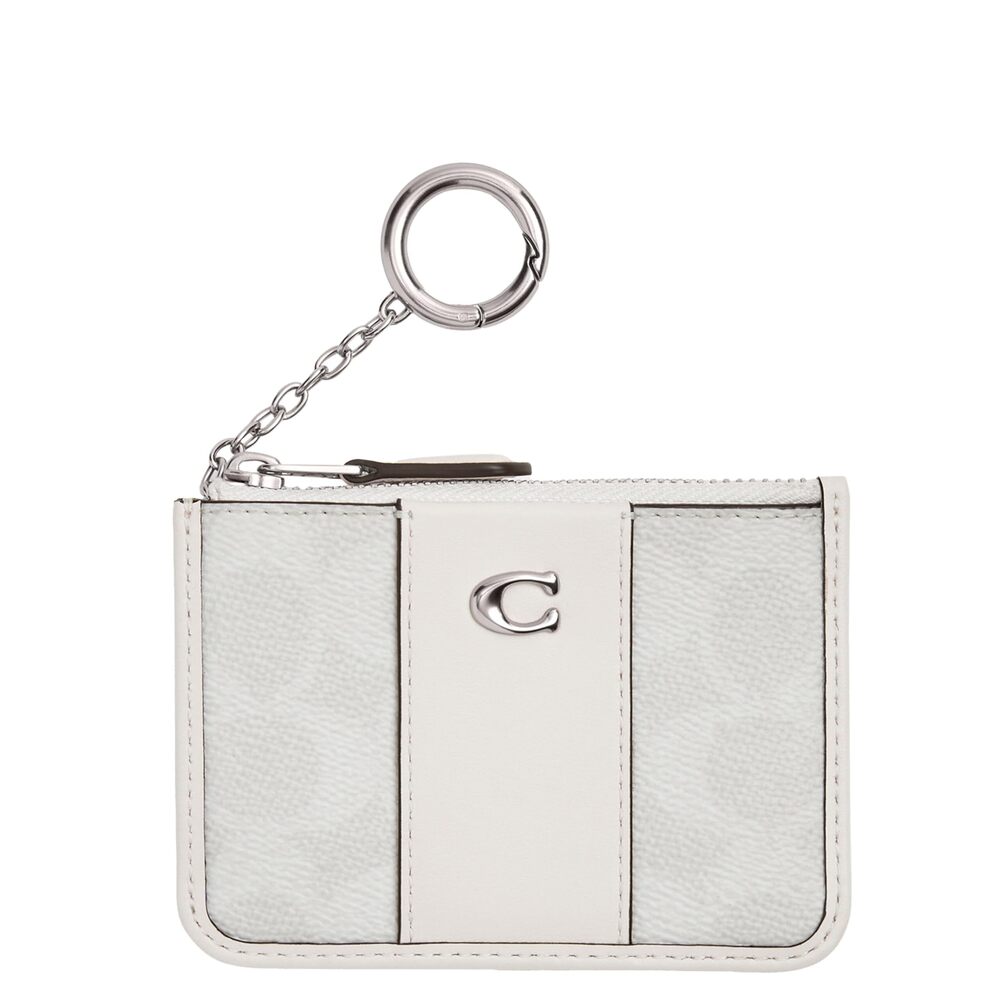 9566 Coated Canvas Signature Essential Mini Id Card Case